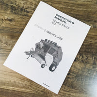 Sperry New Holland 852 Round Baler Operators Manual Owners Book Maintenance