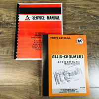 Allis Chalmers B1 B10 B12 Big Ten Lawn Tractor Service Manual Parts Repair Shop