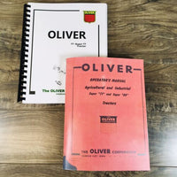 Oliver Super 77 Tractor Parts Operators Manual Set Catalog Owners Book