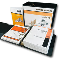 Case W20 Wheel Loader Service Manual Parts Catalog Operators Set S/N 9123140-UP