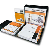 Case W10B Diesel Wheel Loader Service Manual Parts Catalog Operators Repair Set