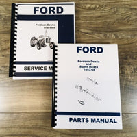 Fordson Dexta & Super Dexta Tractor Service Parts Manual Set Workshop Book