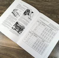 Operators Manual For John Deere 1300 Planter Drill Owners Book Maintenance