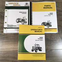 Service Parts Operators Manual Set For John Deere 5020 Tractor Book S/N 25,000-