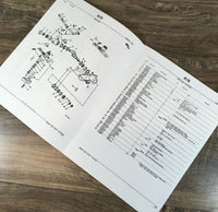 Service Parts Operators Manual Set For John Deere 3700 Mower Owners Repair Shop