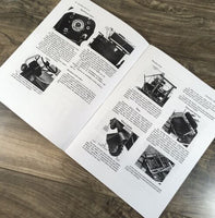 Operators Manual For John Deere 600 Hi-Cycle Tractor Owners Book SN 100-300 JD