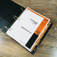 Case W9B Gas Wheel Loader Service Manual Parts Catalog Operators Owners Set Book