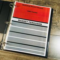 Massey Ferguson 1085 Tractor Service Manual Repair Shop Technical Workshop Book