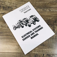White Electrical Schematic Tractors Service Manual 100 140 2-135 4-210 Lots More
