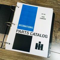 Case IH International 1480 Combine Service Parts Operators Manual Set Repair
