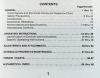 Drott Case 40D Crawler Excavator Operators Manual Owners Book Maintenance