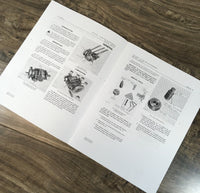 Service Parts Manual Set For John Deere 250 Mower Repair Shop Catalog Book JD