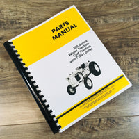 Parts Manual For John Deere 300 Series Wheel & Turf Tractors 7320 Loader Book JD
