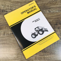 Operators Manual For John Deere 440A Skidder Owners Book Maintenance PrintedBook