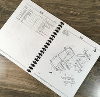 Parts Manual For John Deere Backhoe 91 9105 9105A 9110 for 310 300A Wheel Loader