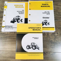 Service Parts Operators Manual Set For John Deere 440A Skidder Owners Shop