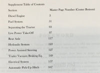 Fordson Power Major Super Major Tractor Service Supplement Manual Shop Book