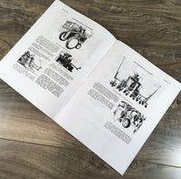 Operators Manual For John Deere 600 700 734 Hi-Cycle Tractor Owners Book 3700-UP