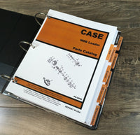 Case W8B Wheel Loader Service Manual Parts Catalog Repair Shop Set Workshop Book
