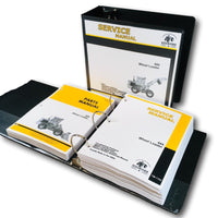 Service Parts Manual Set For John Deere 444 Wheel Loader Shop Book Workshop JD