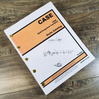 Case 1060 Self Propelled Combine Parts Manual Catalog Book Assembly Schematic