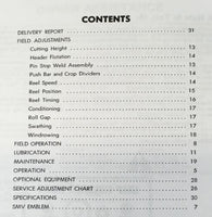 Sperry New Holland 479 Mower Conditioner Operators Manual Owners Maintenance NH