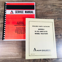 Allis Chalmers B110 B112 Lawn Tractor Service Manual Parts Repair Shop Book AC