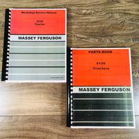 Massey Ferguson 2135 Tractor Service Parts Manual Repair Shop Set Catalog MF