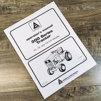 Allis Chalmers 300 Tractor Operators Manual Owners Book Maintenance Adjustments