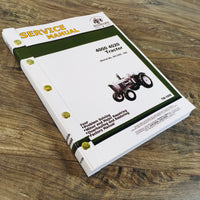 Service Manual For John Deere 4020 4000 Tractor Technical Service SN 210000-UP