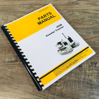 PARTS MANUAL FOR JOHN DEERE 450-B JD450B CRAWLER TRACTOR CATALOG INCLUDES WINCH