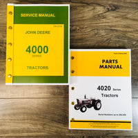 Service Manual For John Deere 4020 Tractor Technical Parts Catalog Under 201,000