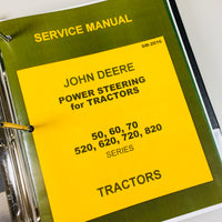 SERVICE MANUAL PARTS CATALOG SET FOR JOHN DEERE 720 730 SPARK IGNITION TRACTOR