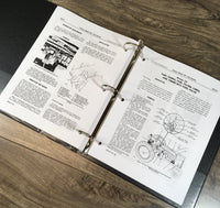 Service Manual Set For John Deere 520 & 530 Gas Tractor Repair Shop Workshop JD