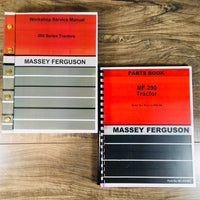 Massey Ferguson 290 Tractor Service Parts Manual Repair Shop Set Prior to P06156