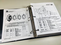 FORD 2600 3600 4600 6600 7600 TRACTOR AG & INDUSTRIAL SERVICE PARTS MANUAL SET