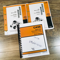 Case W 14 W14 Wheel Front Loader Service Repair Manual Parts Set Prior to 9119672