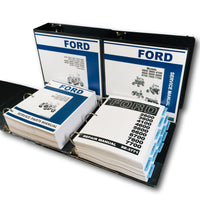 FORD 2600 3600 4600 6600 7600 TRACTOR AG & INDUSTRIAL SERVICE PARTS MANUAL SET