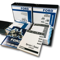 FORD 2600 3600 4600 TRACTOR SERVICE PARTS OPERATORS MANUAL SET Shop Book