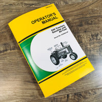 Operators Manual For John Deere 530 Gas All Fuel Tractor Owners Book 5300000-UP