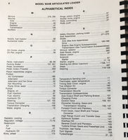 CASE W24B FRONT END WHEEL LOADER PARTS MANUAL CATALOG ASSEMBLY Serial No. 9120798-After