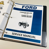 Ford Fordson Major Power Major Tractor Factory Service Repair Manual Shop Book