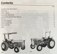 Service Parts Operators Manual Set For John Deere 830 Tractor Owners SN 100001