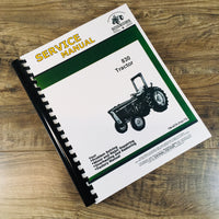 Service Manual For John Deere 830 Tractor Repair Shop Technical Book 1973-1975
