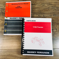 Massey Ferguson 1150 Tractor Service Parts Manual Repair Shop Set Workshop Book
