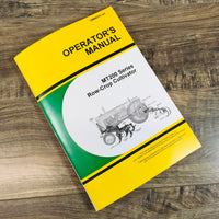 Operators Manual For John Deere MT200 Series MT201 MT202 Row Crop Cultivator