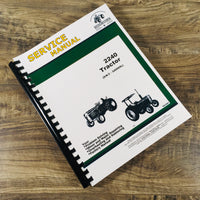 Service Manual For John Deere 2240 Tractor Technical Shop Repair SN 0-349999 JD