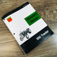 Oliver 550 Tractor Service Parts Operators Manual Set Repair Workshop Shop Book