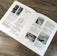 Operators Manual For John Deere 544A Wheel Loader Book Maintenance Printed Book