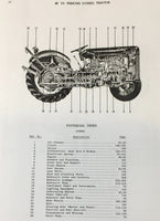 Massey Ferguson MF 35 Diesel Tractor Parts Operators Manual Set Owner Catalog